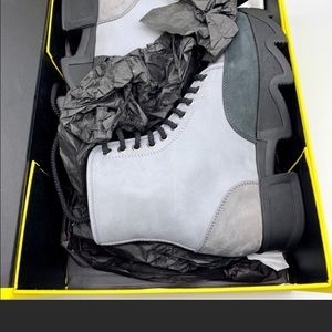 iRi❤️NYC neoprene nubuck leather boots